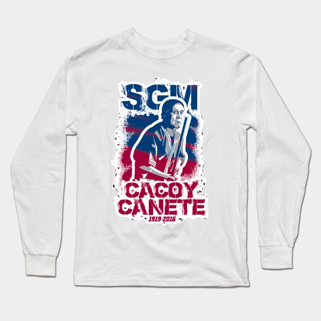 SGM CACOY CAÑETE Long Sleeve T-Shirt by Eskrima